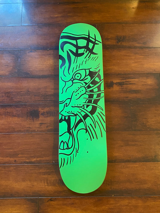 8.0 Neon Tiger Skateboard Deck